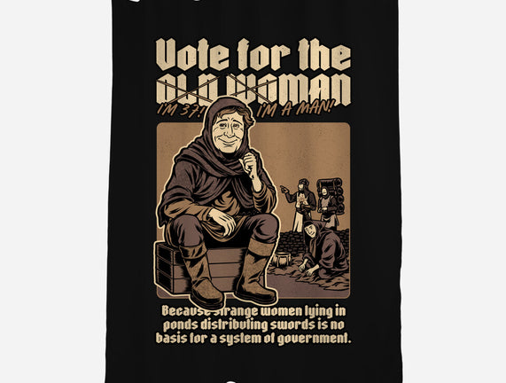 Vote For Old Woman