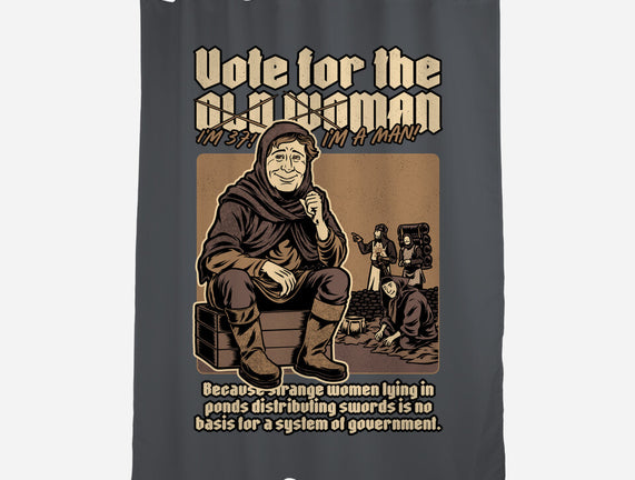 Vote For Old Woman