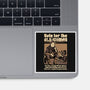 Vote For Old Woman-None-Glossy-Sticker-Studio Mootant