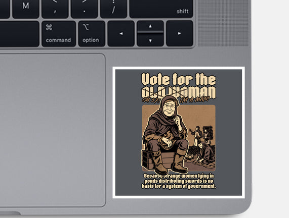 Vote For Old Woman