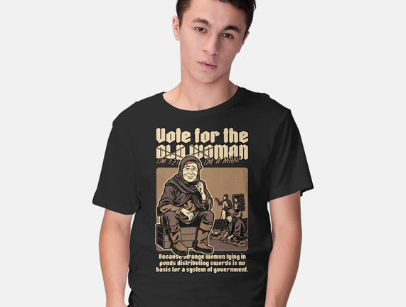 Vote For Old Woman