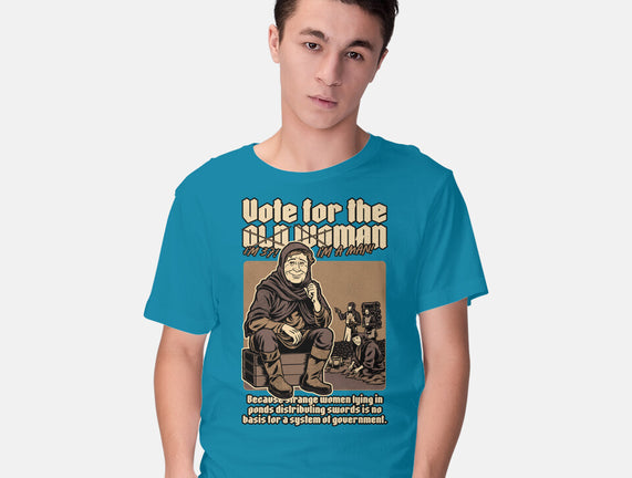 Vote For Old Woman