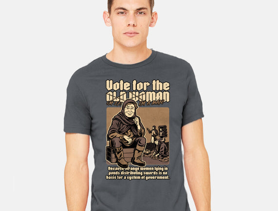 Vote For Old Woman
