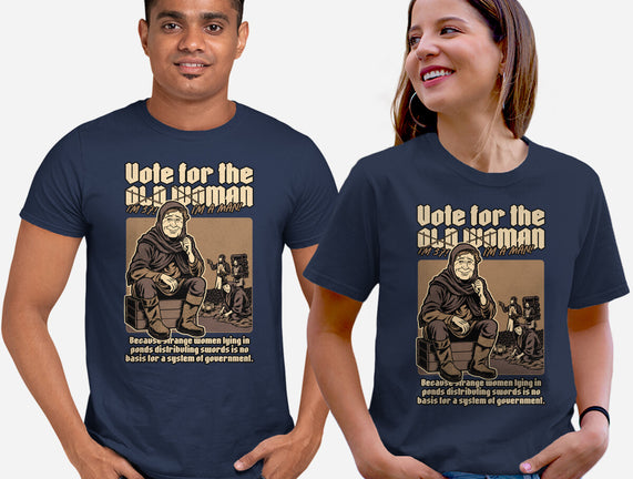 Vote For Old Woman