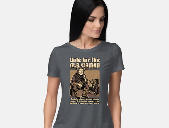 Vote For Old Woman