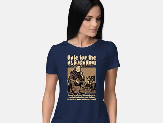 Vote For Old Woman