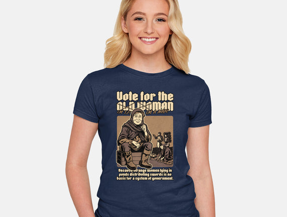 Vote For Old Woman