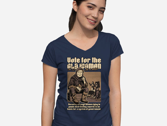 Vote For Old Woman