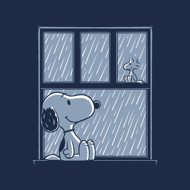 Rainy Day Beagle-Unisex-Zip-Up-Sweatshirt-Studio Mootant