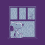 Rainy Day Beagle-None-Polyester-Shower Curtain-Studio Mootant