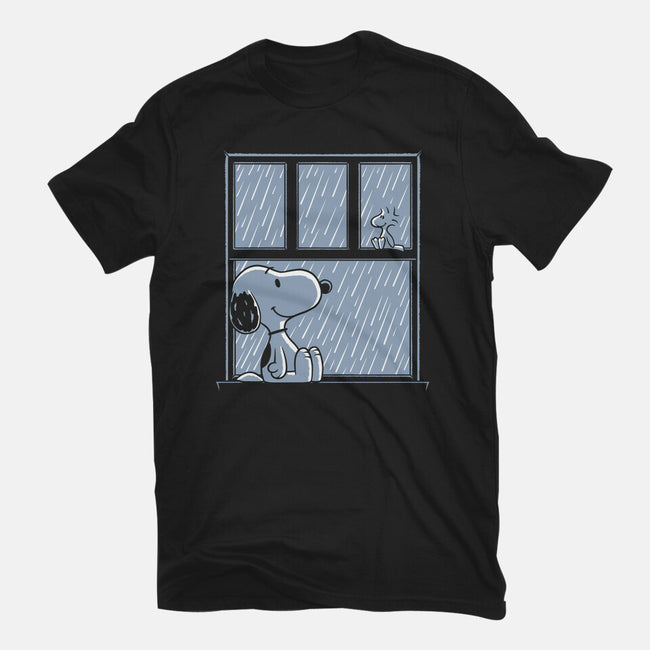 Rainy Day Beagle-Mens-Premium-Tee-Studio Mootant