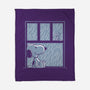 Rainy Day Beagle-None-Fleece-Blanket-Studio Mootant