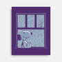Rainy Day Beagle-None-Stretched-Canvas-Studio Mootant
