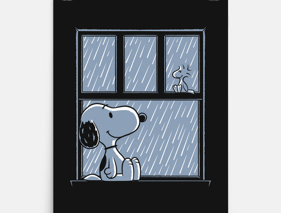Rainy Day Beagle