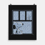 Rainy Day Beagle-None-Matte-Poster-Studio Mootant