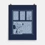 Rainy Day Beagle-None-Matte-Poster-Studio Mootant
