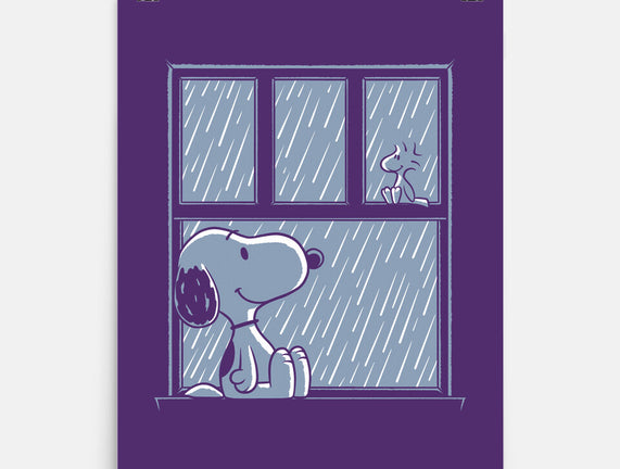 Rainy Day Beagle