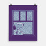 Rainy Day Beagle-None-Matte-Poster-Studio Mootant