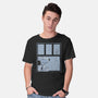 Rainy Day Beagle-Mens-Basic-Tee-Studio Mootant