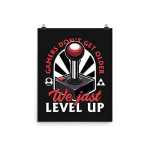 Joystick Gamer Level UP