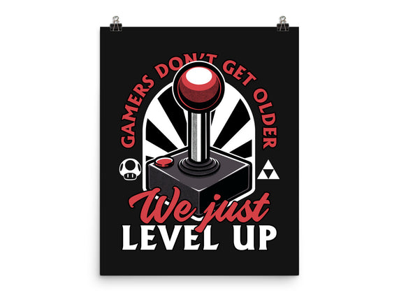 Joystick Gamer Level UP