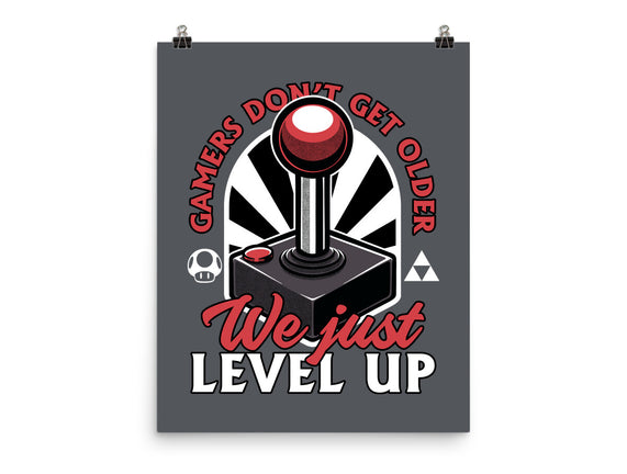 Joystick Gamer Level UP