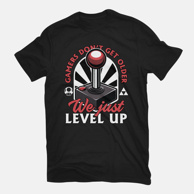 Joystick Gamer Level UP-Mens-Basic-Tee-Studio Mootant