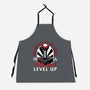 Joystick Gamer Level UP-Unisex-Kitchen-Apron-Studio Mootant
