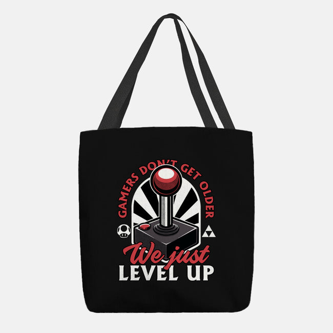 Joystick Gamer Level UP-None-Basic Tote-Bag-Studio Mootant