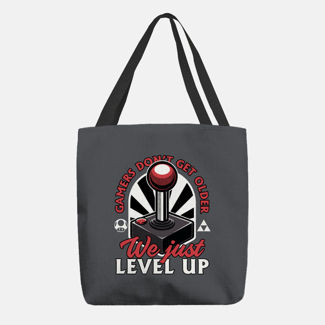Joystick Gamer Level UP-None-Basic Tote-Bag-Studio Mootant