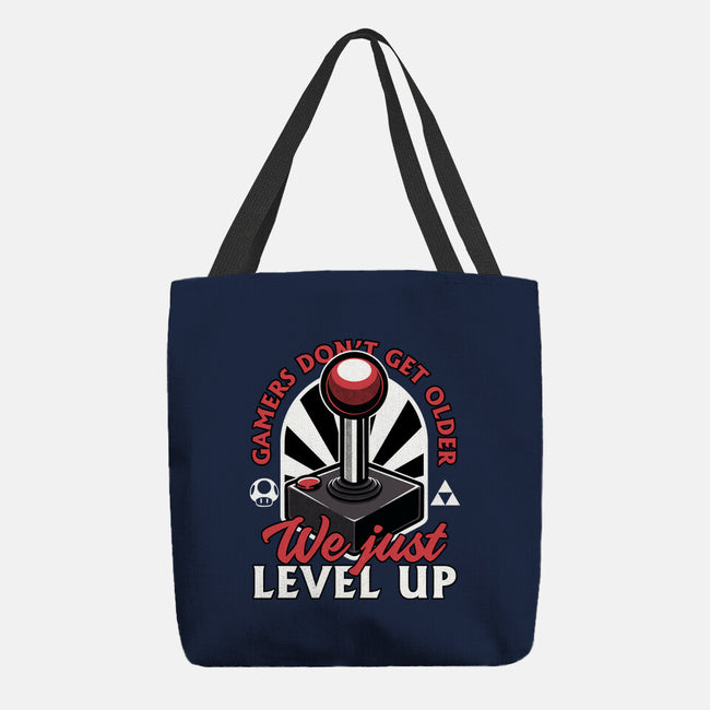 Joystick Gamer Level UP-None-Basic Tote-Bag-Studio Mootant
