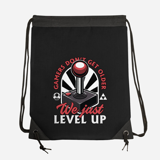Joystick Gamer Level UP-None-Drawstring-Bag-Studio Mootant