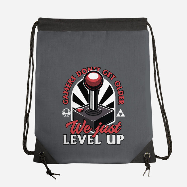 Joystick Gamer Level UP-None-Drawstring-Bag-Studio Mootant