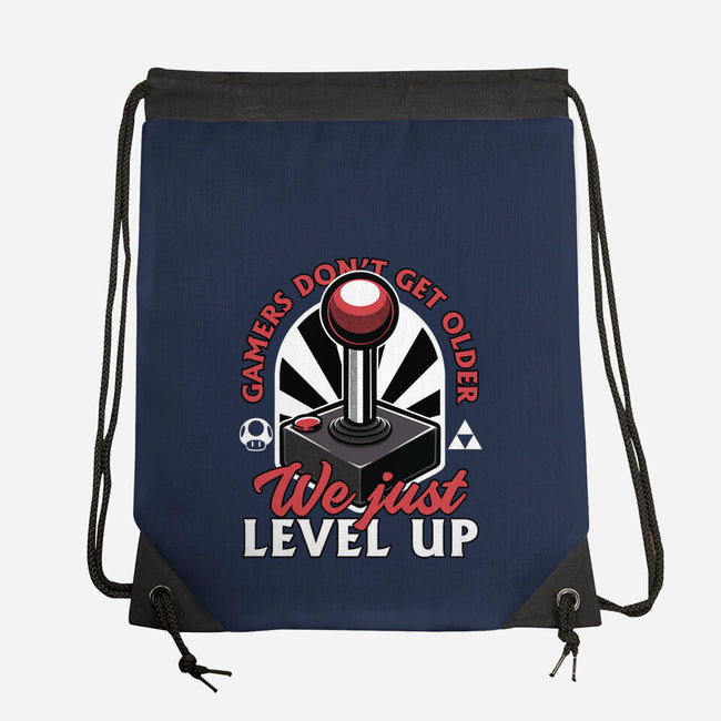 Joystick Gamer Level UP-None-Drawstring-Bag-Studio Mootant