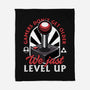 Joystick Gamer Level UP-None-Fleece-Blanket-Studio Mootant