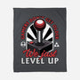 Joystick Gamer Level UP-None-Fleece-Blanket-Studio Mootant