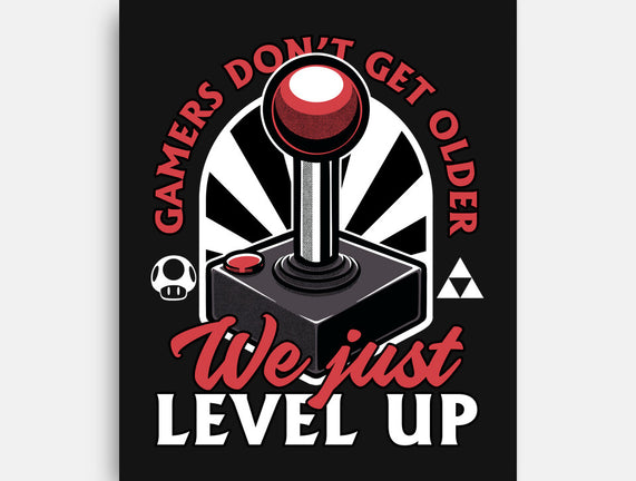 Joystick Gamer Level UP