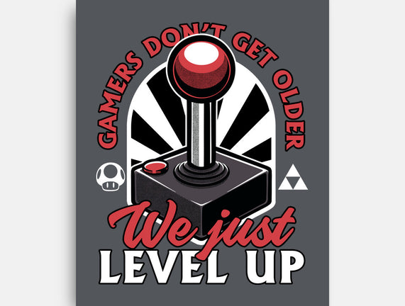 Joystick Gamer Level UP
