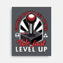 Joystick Gamer Level UP-None-Stretched-Canvas-Studio Mootant