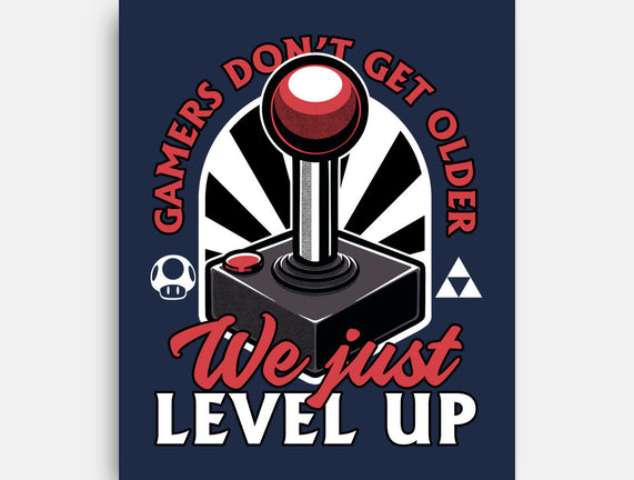 Joystick Gamer Level UP
