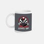 Joystick Gamer Level UP-None-Mug-Drinkware-Studio Mootant