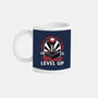 Joystick Gamer Level UP-None-Mug-Drinkware-Studio Mootant