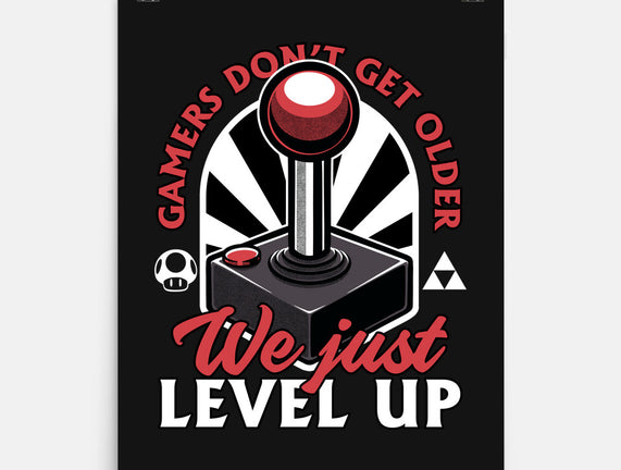 Joystick Gamer Level UP