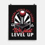 Joystick Gamer Level UP-None-Matte-Poster-Studio Mootant