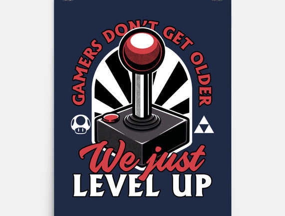 Joystick Gamer Level UP