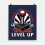 Joystick Gamer Level UP-None-Matte-Poster-Studio Mootant