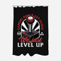 Joystick Gamer Level UP-None-Polyester-Shower Curtain-Studio Mootant