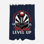 Joystick Gamer Level UP-None-Polyester-Shower Curtain-Studio Mootant