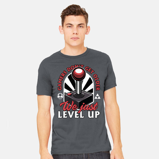 Joystick Gamer Level UP-Mens-Heavyweight-Tee-Studio Mootant