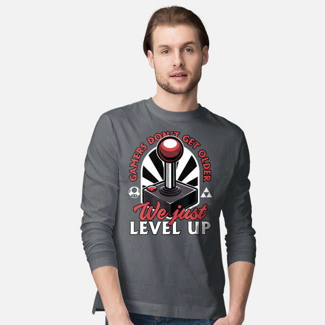 Joystick Gamer Level UP-Mens-Long Sleeved-Tee-Studio Mootant